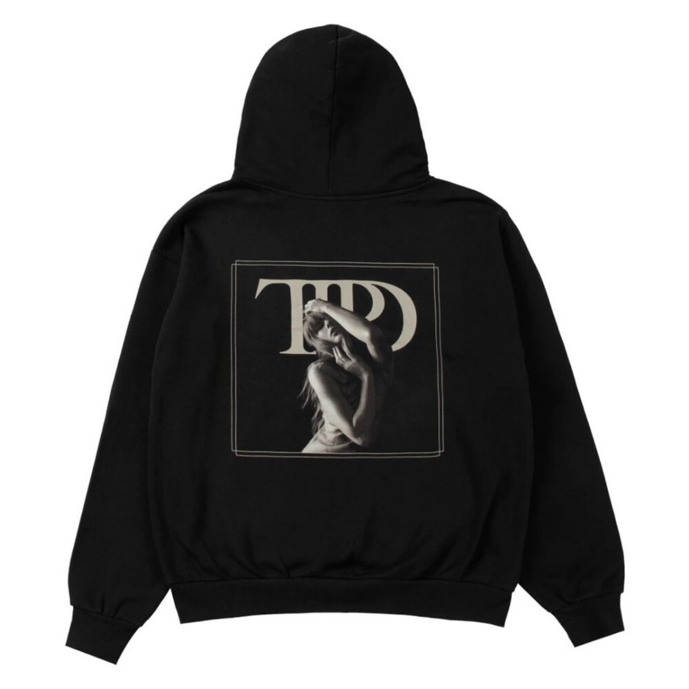 Taylor Swift The Tortured Poets
Department Spotify First Black Hoodie